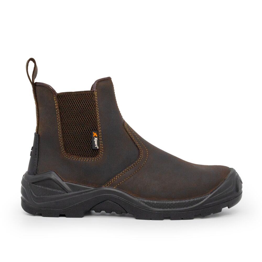 Xpert Defiant S3 Safety Dealer Boot Brown