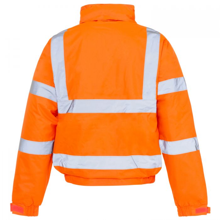 Supertouch Hi Vis Yellow Standard Storm Bomber Jacket