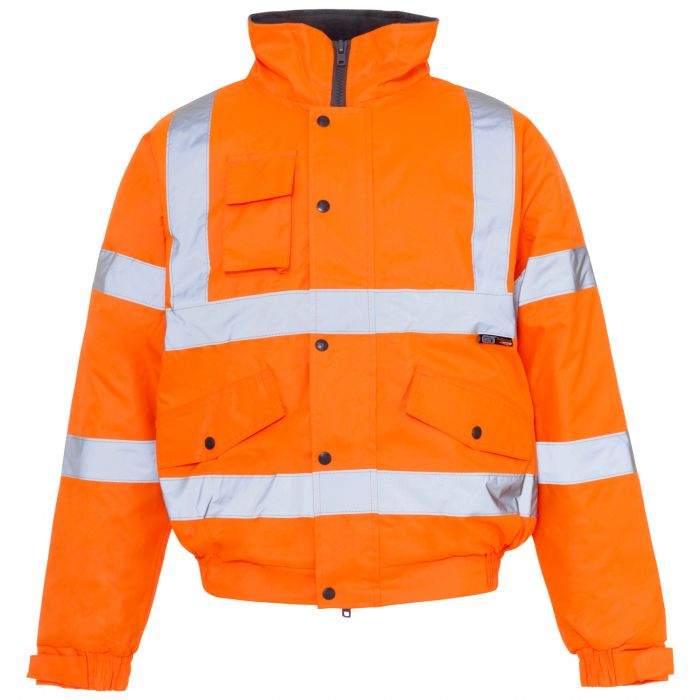 Supertouch Hi Vis Yellow Standard Storm Bomber Jacket