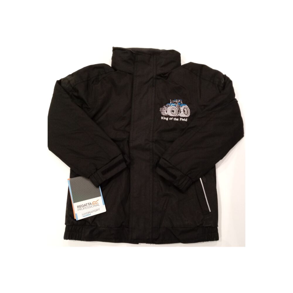 Regatta Dover Kids Jacket with King of the Field Logo