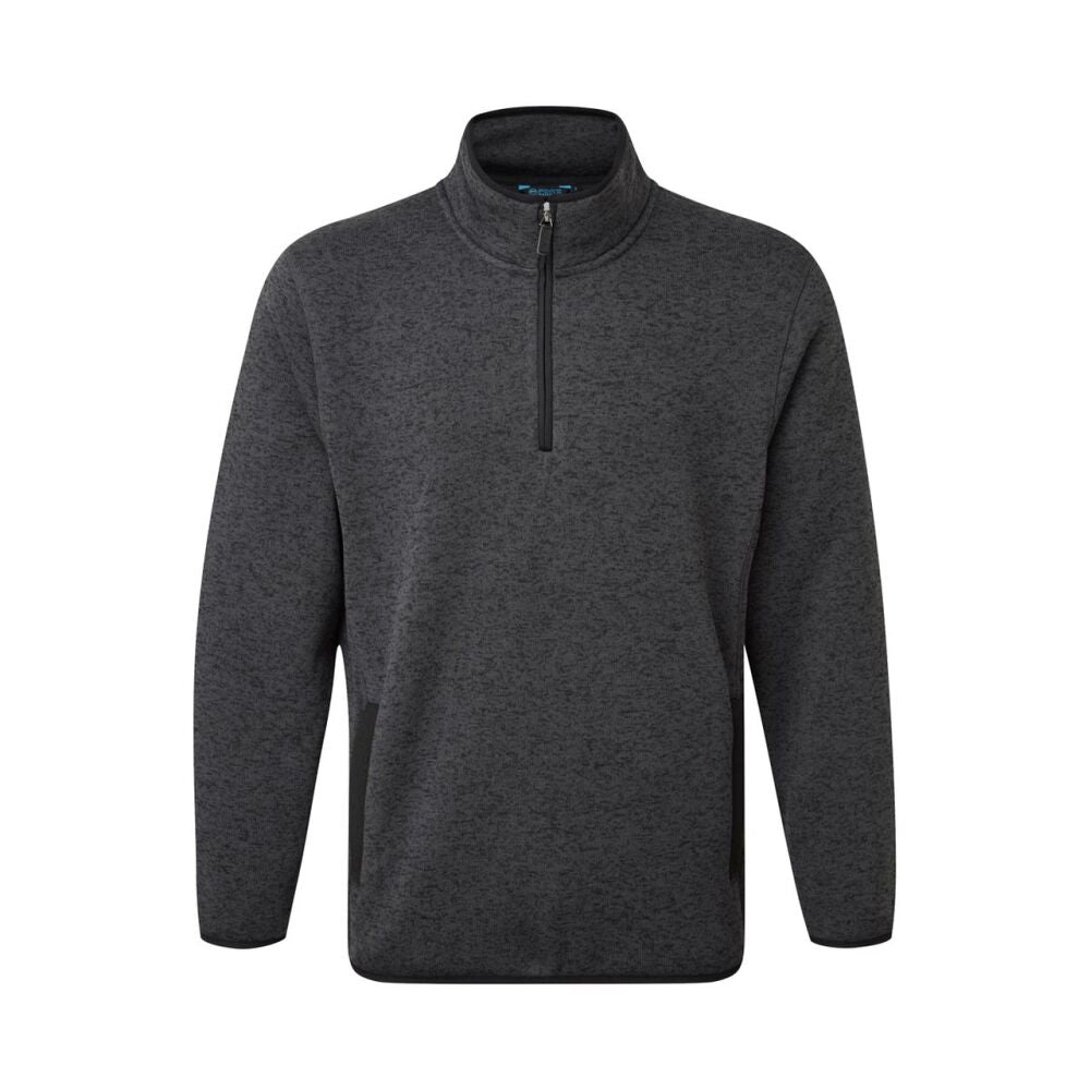 Fort Easton 1/4 Zip Pullover Grey/Marl