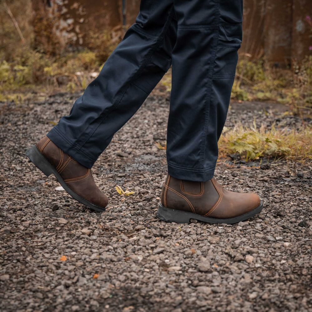 Xpert Heritage Chelsea Non-Safety Boot Brown