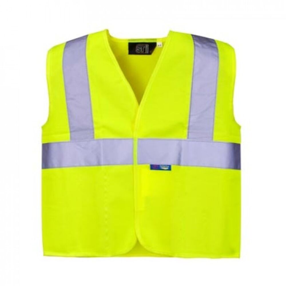 Hi-Vis Reflective Junior Vest Yellow