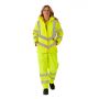 Ladies Hi Vis Orange Kamela Padded Jacket