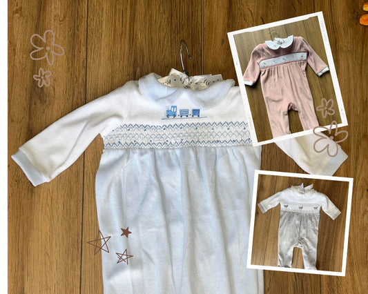 Velvet Sleepsuit for baby