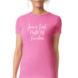 Custom Hen Party T-Shirt