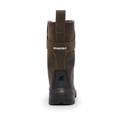 Xpert Invincible S3 Safety Waterproof Rigger Boot Brown