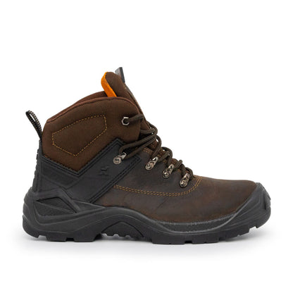 Xpert Typhoon Waterproof S3 Safety Boot Brown