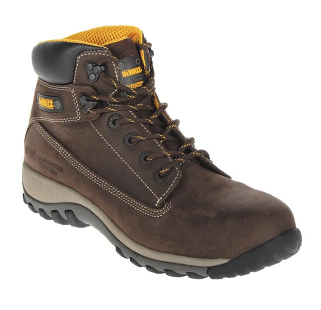 Hammer Brown Nubuck Brown Non-Metallic Safety Boot