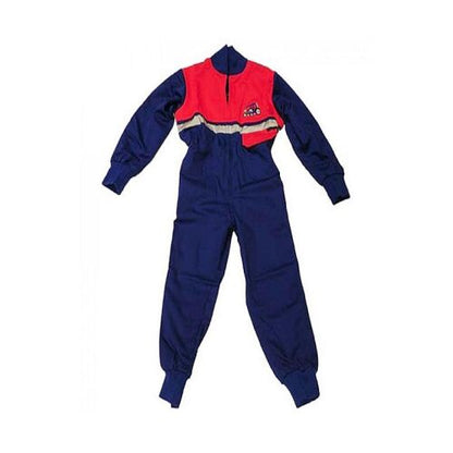 Kids Hi-Vis Tractor Coverall Red/Black