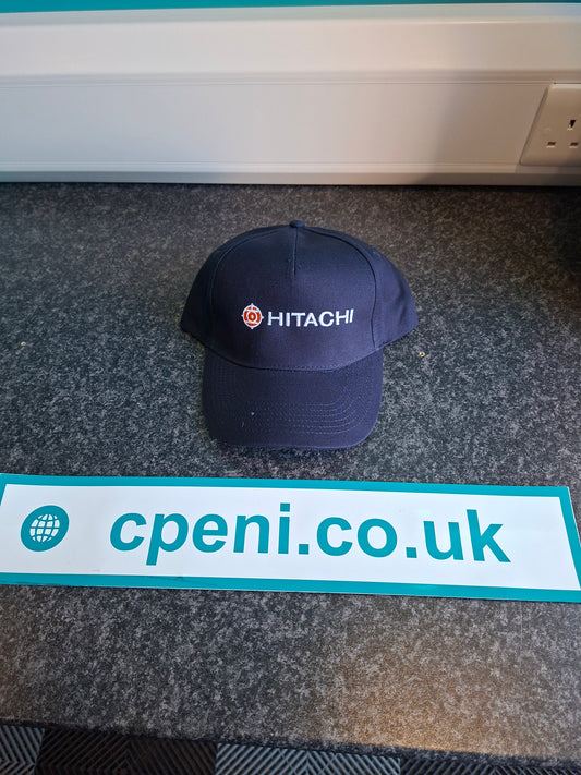 Hitachi Navy Base ball hat