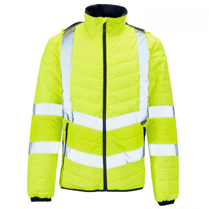 Supertouch Hi Vis Orange Puffer Jacket