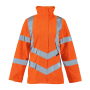 Ladies Hi Vis Orange Sophia Lightweight Jacket